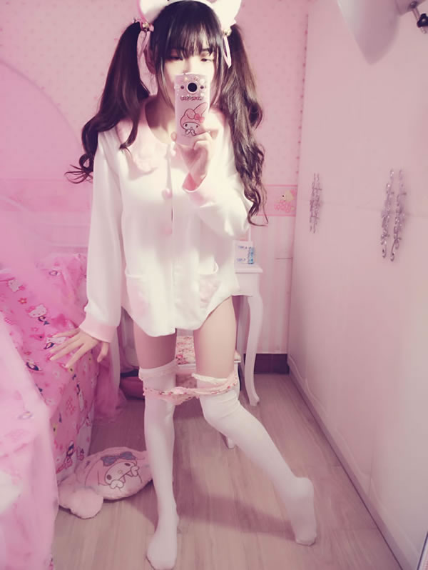 极品萝莉网红夏目七优无圣光人体2