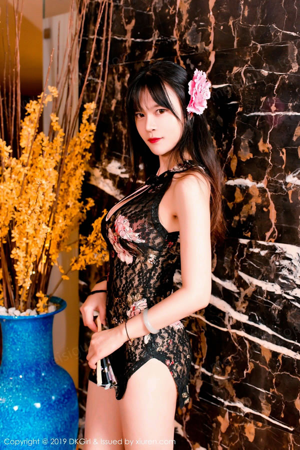 御女郎VOL.093桃子韵味镂空旗袍系列写真