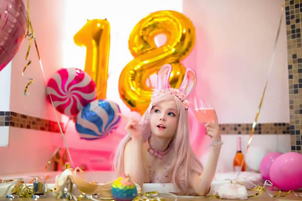 俄罗斯爆红萝莉Rocksy Light可爱无圣光套图