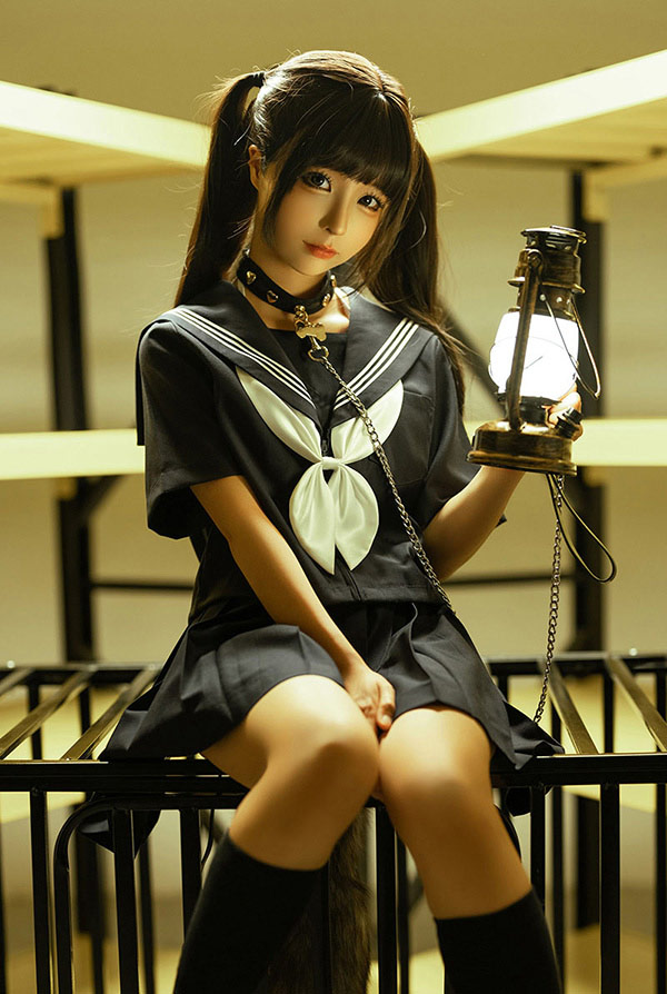 可爱小姐姐蠢沫沫 囚笼里的制服少女