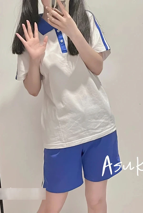 推特美女@Asuku 校服无圣光可爱反差小母狗